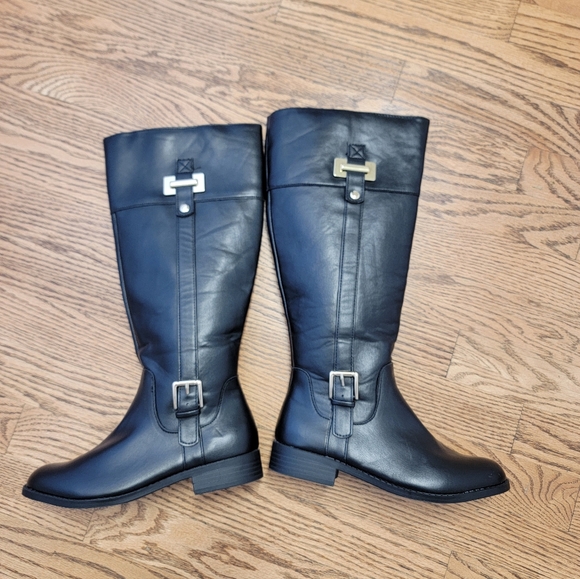 Black Karen Scott Knee-High Women's Boots - Picture 13 of 15